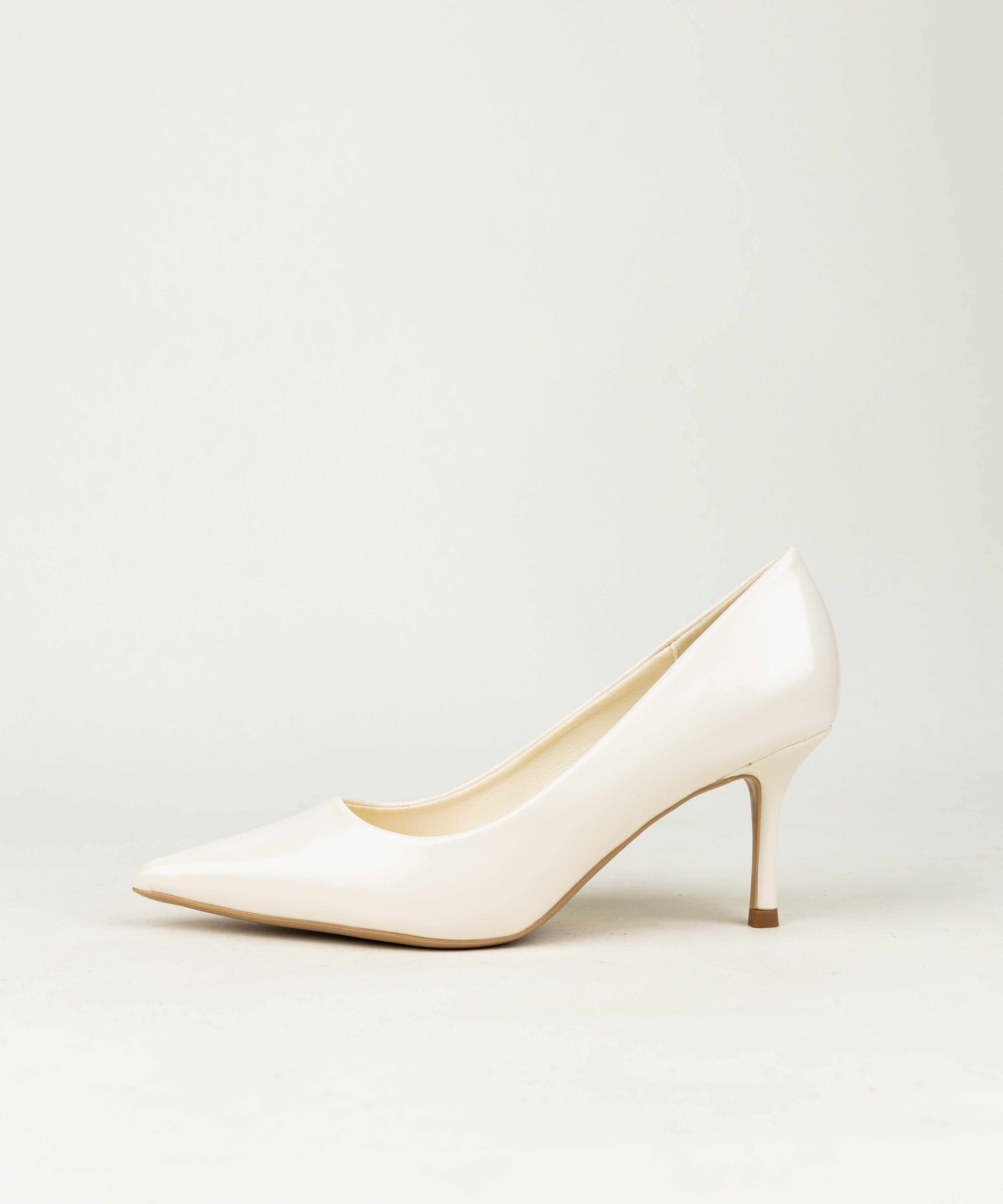 Sareen / Off white PU Štikle