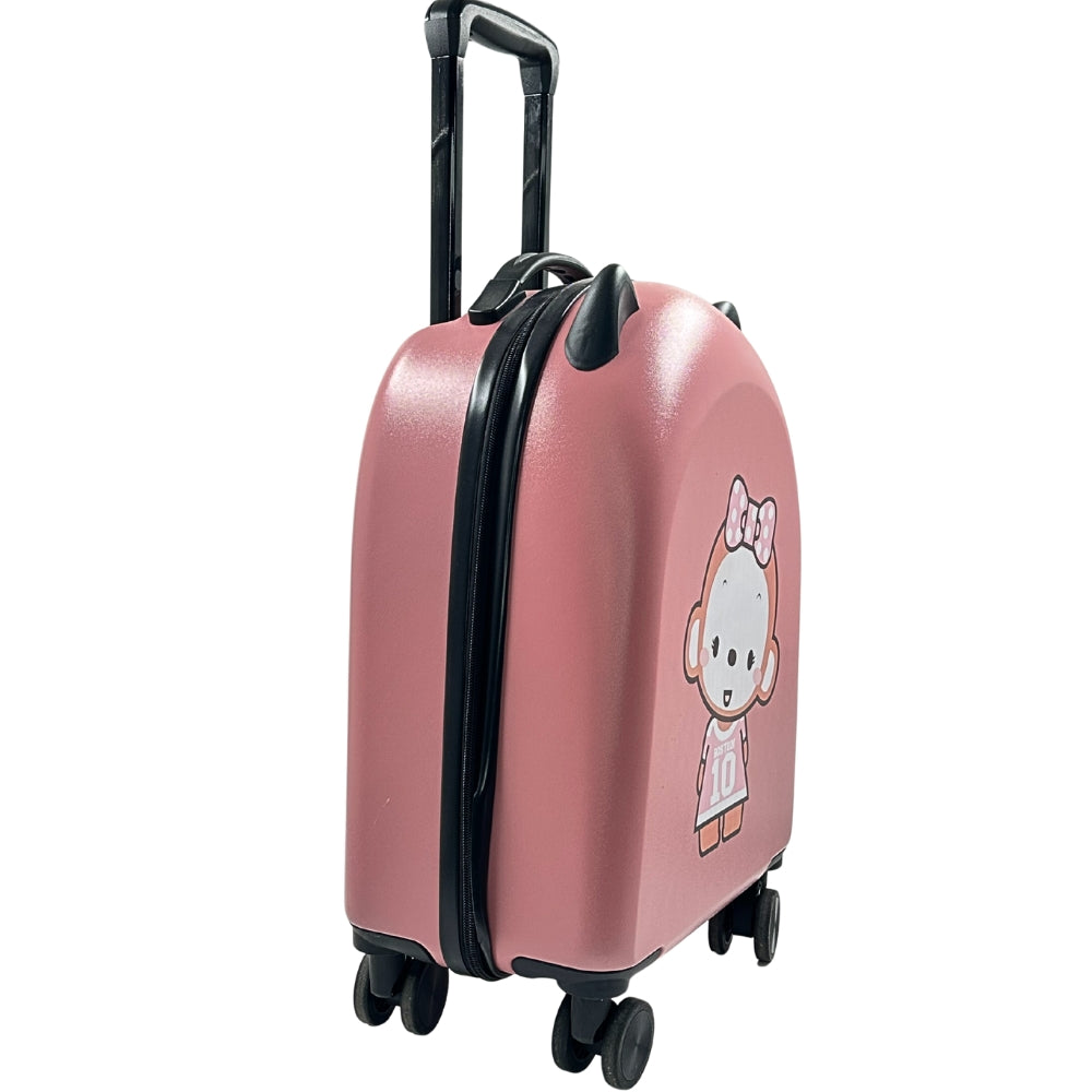 Dečiji kofer/ Monkey rozi